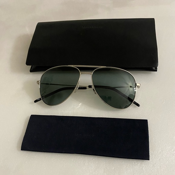 YSL Unisex Aviator Sunglasses CLASSIC 11 - Picture 2 of 7